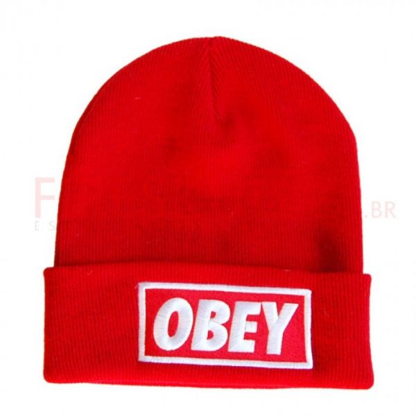 Touca Obey Vermelha